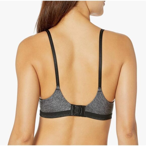 Warner's NWT Play It Cool Wirefree Contour Bra with Lift Grey 38C - Picture 3 of 5
